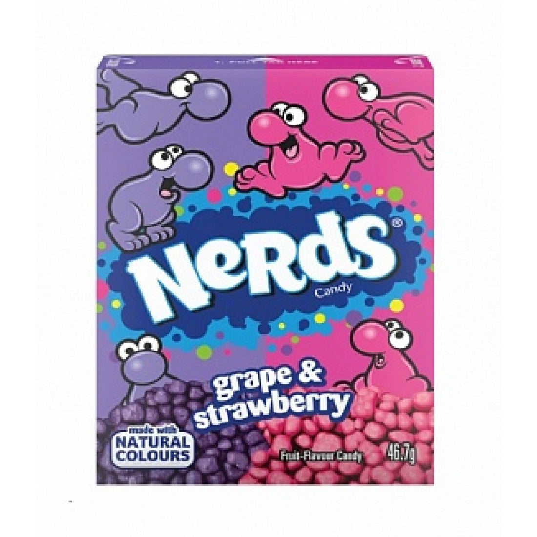 Nerds Fraise & Raisin 36 x 46,7 g
