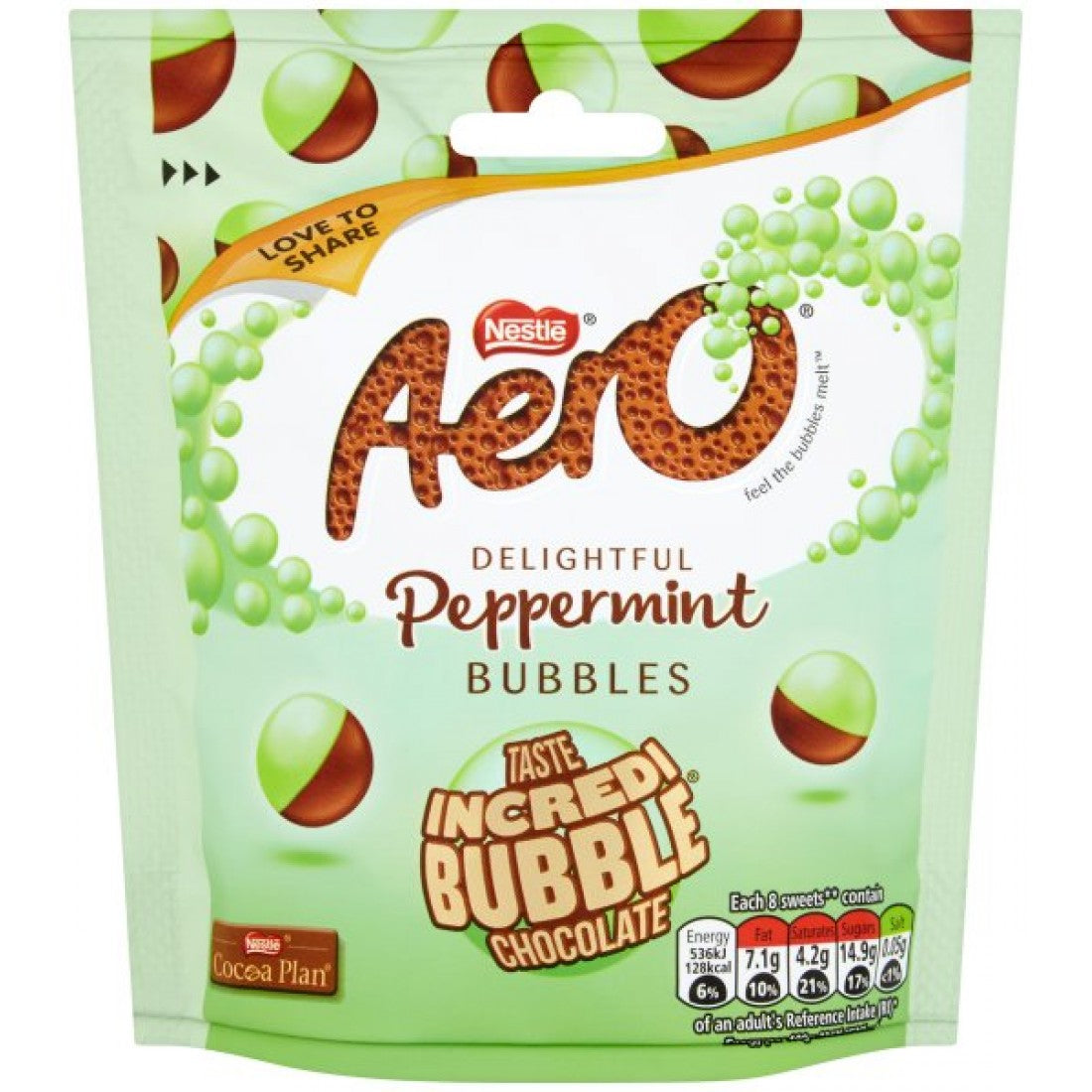 Aero Mint Bubbles 8 x 92g