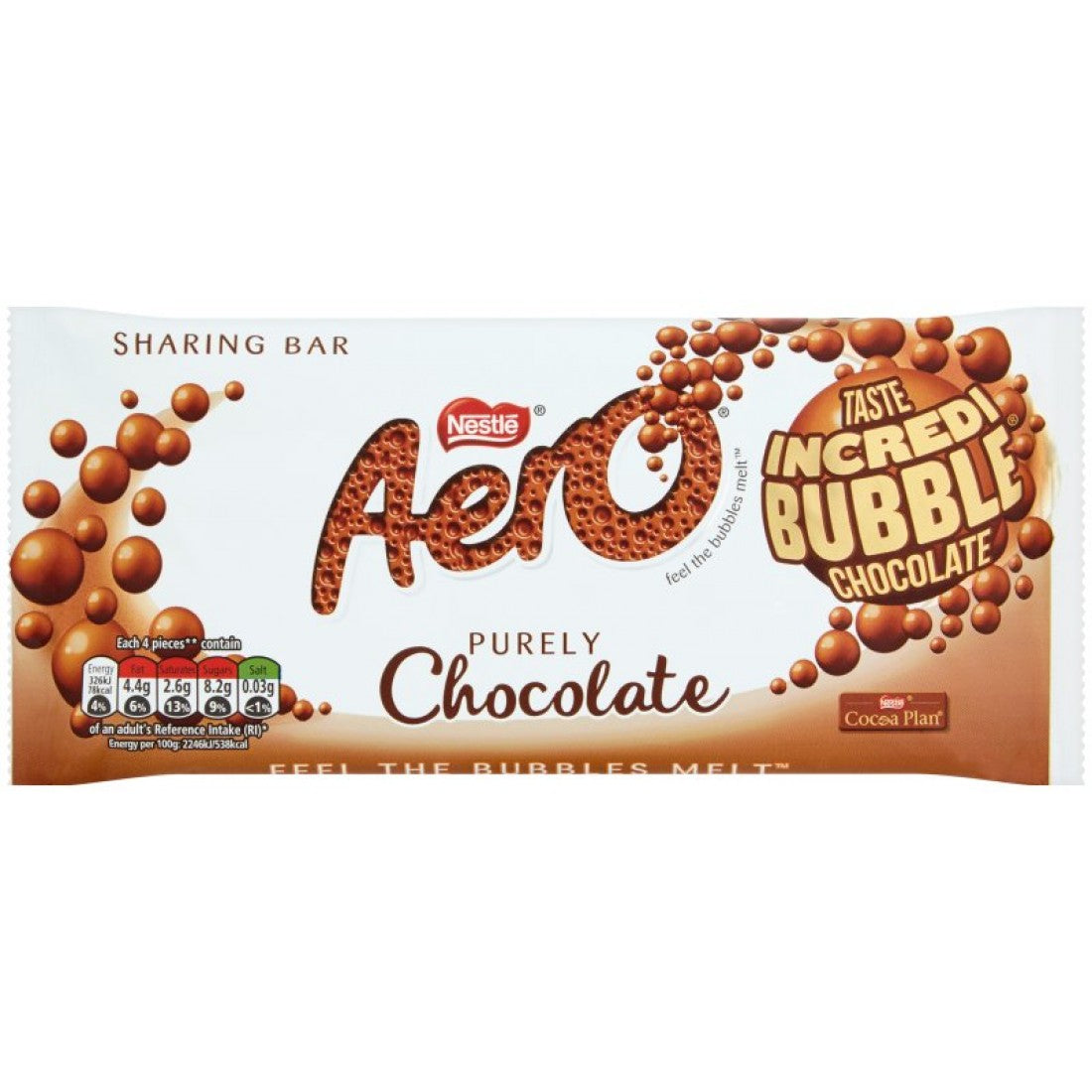 Aero Bubbly Milk Chocolate 15 x 90g