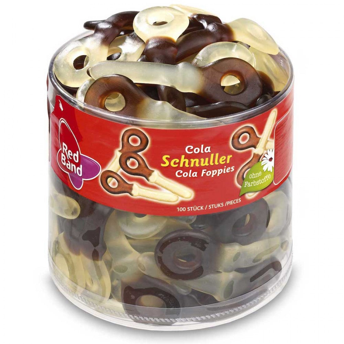 Red Band Giant Cola Schnuller 100 Stück