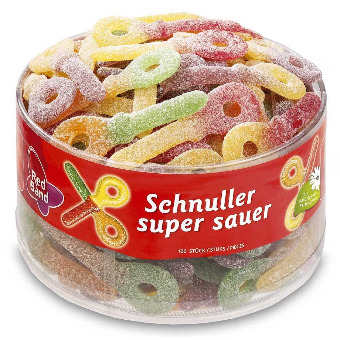Red Band Giant Sour Dummies 100 Stück