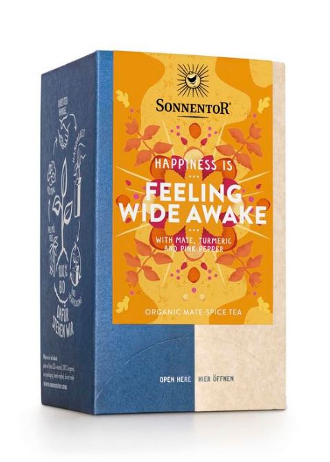 Sonnentor Bio-Tee „Feeling Wide Awake“, 6 x 18 Beutel