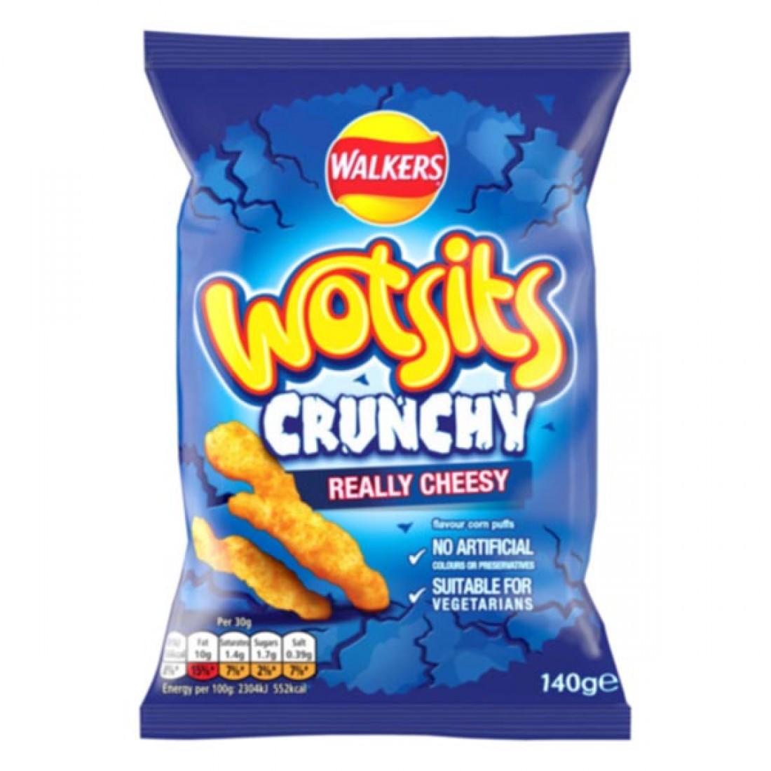 Walkers Crunchy Really Cheesy 12 x 140g