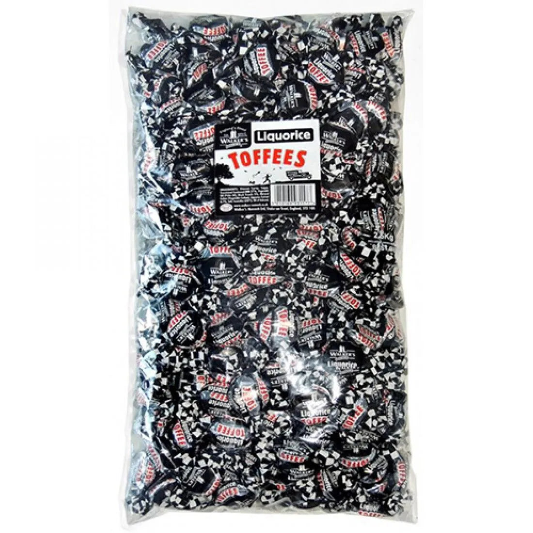Walkers Liquorice Toffees 2.5kg Bag