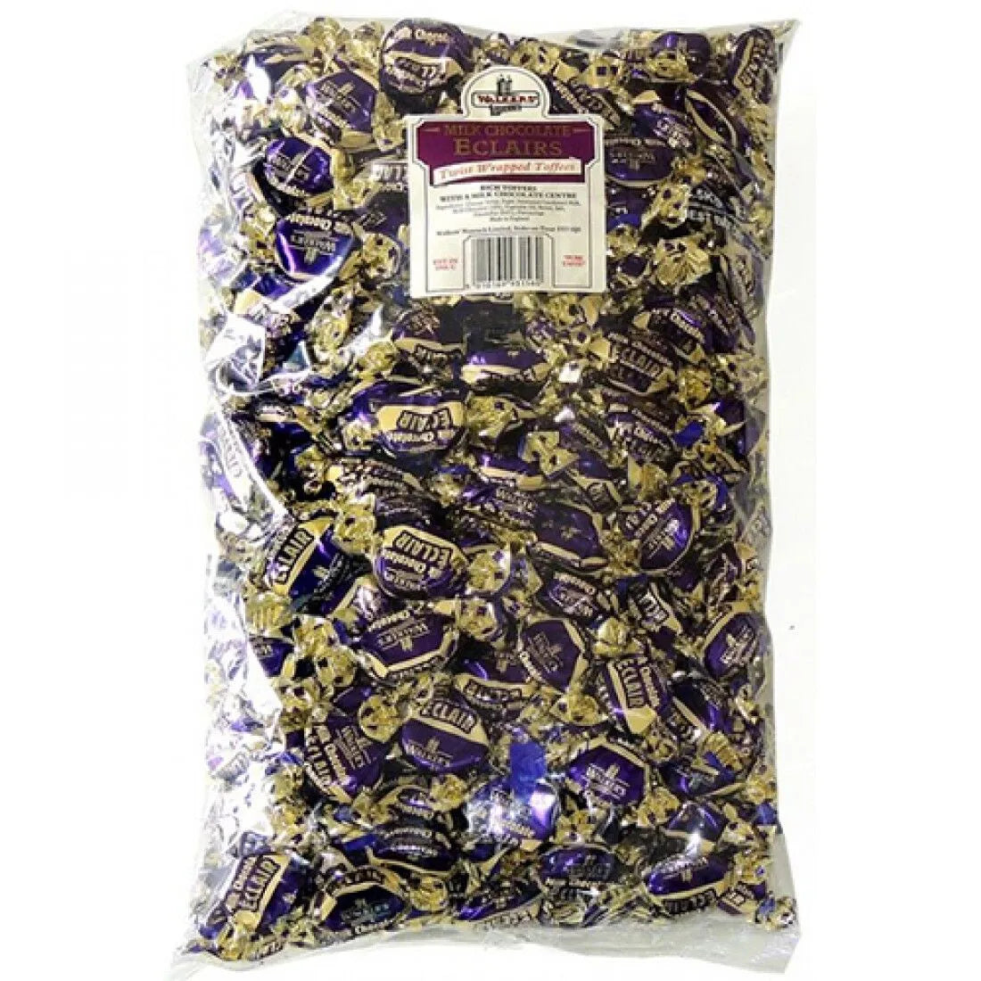 Walkers Milk Chocolate Eclairs 2.5kg Bag